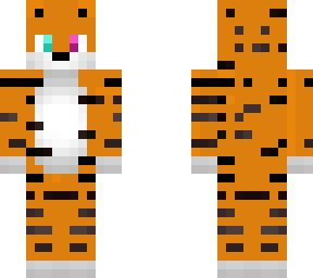 skin de minecraft naranja